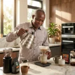Stainless Steel Coffee Kettle ( 1.2 Litres )