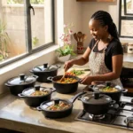 10pcs Bosch Granite Non-Stick Cookware Set - Image 16