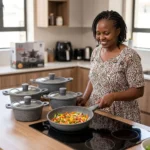 10pcs Bosch Granite Non-Stick Cookware Set - Image 6
