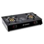 2-Burner Gas Cooker with Glass Top