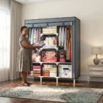 3-Column Wooden Wardrobe | Smart Enterprise - Image 19