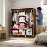 3-Column Wooden Wardrobe | Smart Enterprise - Image 14
