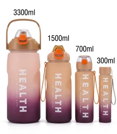 4-in-1 Health Water Bottle Set