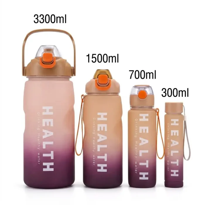 4-in-1 Health Water Bottle Set