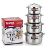 4-Piece REDBERRY TALL-MAXX Stainless Steel Hotpot Set - Image 7