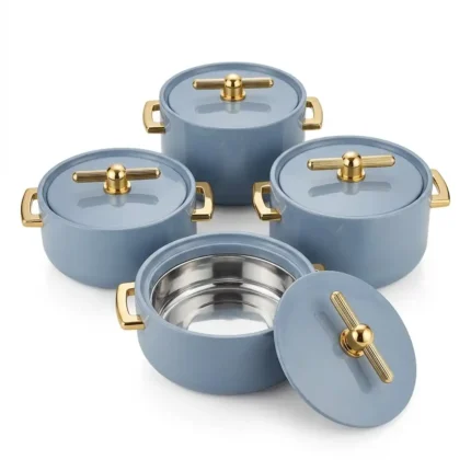 4-Piece Signature ANTALYA Plastic Insulated Hotpot Set