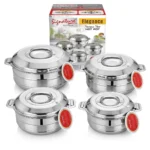 4-Piece Signature Stainless Steel Insulated Hotpot Set - Image 5
