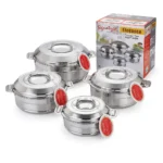 4-Piece Signature Stainless Steel Insulated Hotpot Set - Image 3