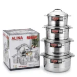 4Pcs Redberry ALINA Stainless Steel Hotpot Set