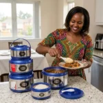 4pcs Redberry Stello Jumbo Hotpot Set Stainless Steel - Image 8