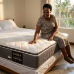 6 by 6 Mimi Spring Fibre Mattress 10 Inch