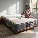 6 by 6 Mimi Spring Fibre Mattress 10 Inch