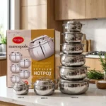 6 Pcs Signature Marcopolo Stainless Steel Hotpots - Image 2