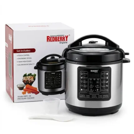 6L Redberry Electric Pressure Cooker RBPC-06 | Smart Enterprise