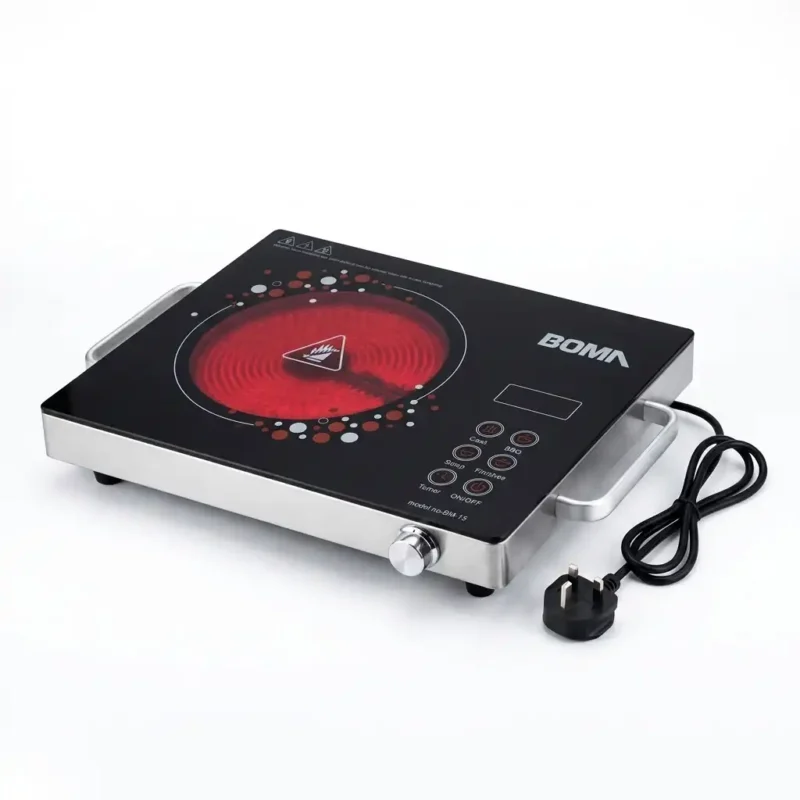 BOMA BM-15 Single Burner Infrared Electric Cooker – 2500W