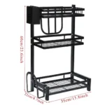 3-Tier Kitchen Storage Rack