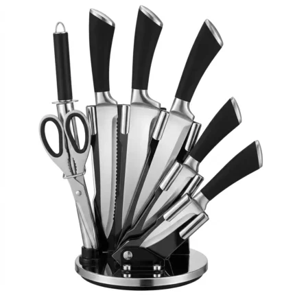 9-Piece Stainless Steel Kitchen Cutlery Knife Set