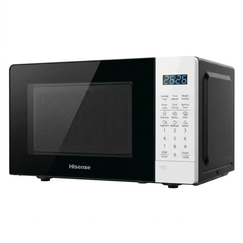 Hisense 20L Silver Digital Microwave Oven