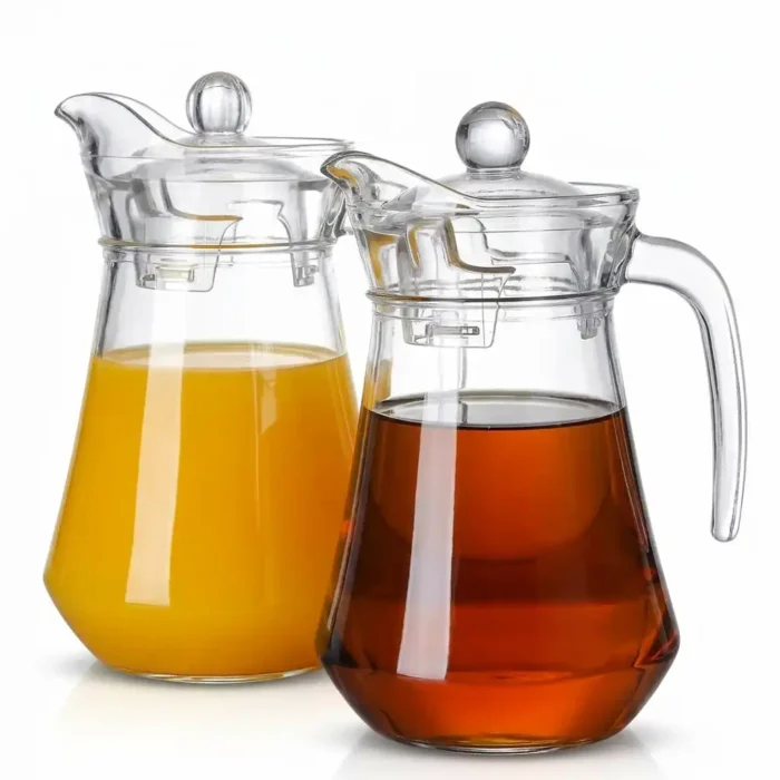 Luminarc Glass Water Jug with Acrylic Lid – 1.3 Litres