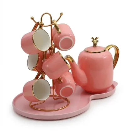 Matching Ceramic Tea Set – 8 Piece