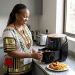 NUNIX Air Fryer - 5L LCD Touch Control 1400W - Image 2