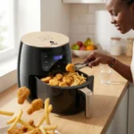 NUNIX Air Fryer - 5L LCD Touch Control 1400W - Image 3