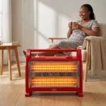 Rashnik Halogen Quartz Portable Electric Room Heater - Image 3
