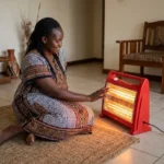 Rashnik Halogen Quartz Portable Electric Room Heater - Image 2