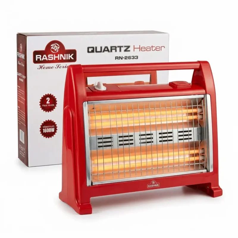 Rashnik Halogen Quartz Portable Electric Room Heater