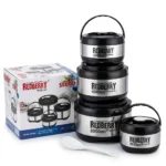 Redberry 4 Piece STELLO Insulated Hotpot Set Stainless Steel - Image 7