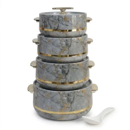 REDBERRY INFINITE Insulated Hotpot Set - 4pcs – Grey