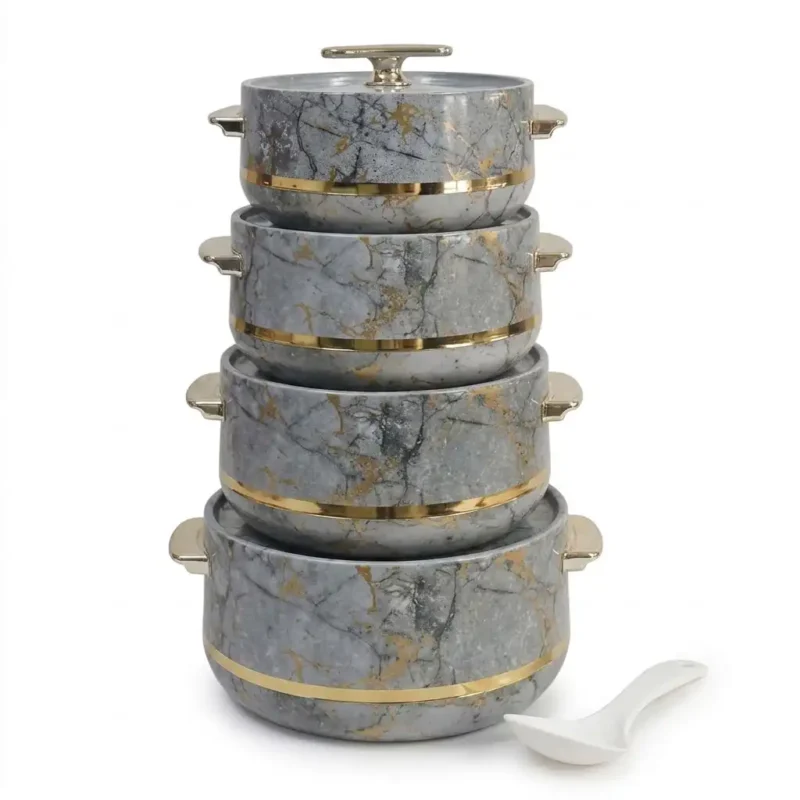 REDBERRY INFINITE Insulated Hotpot Set - 4pcs – Grey