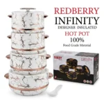 REDBERRY INFINITE Insulated Hotpot Set - 4pcs – White
