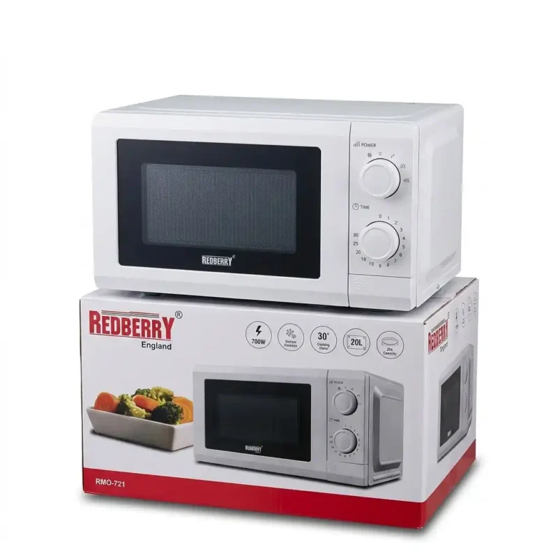 REDBERRY RMO 721 Microwave Oven – 20L, 700W